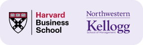 Harvard Business School and Northwestern Kellogg