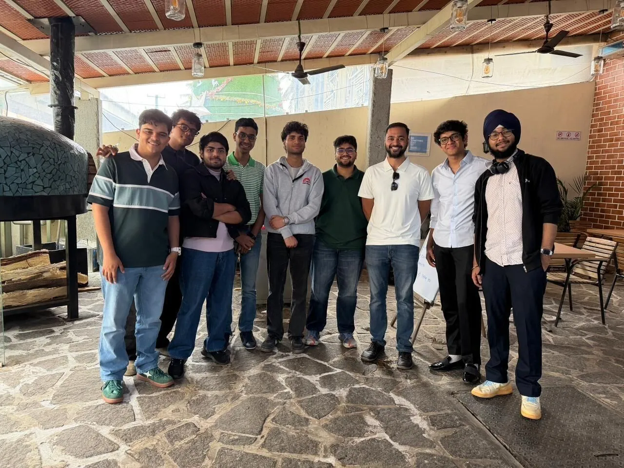 Mesa students with founders and operators