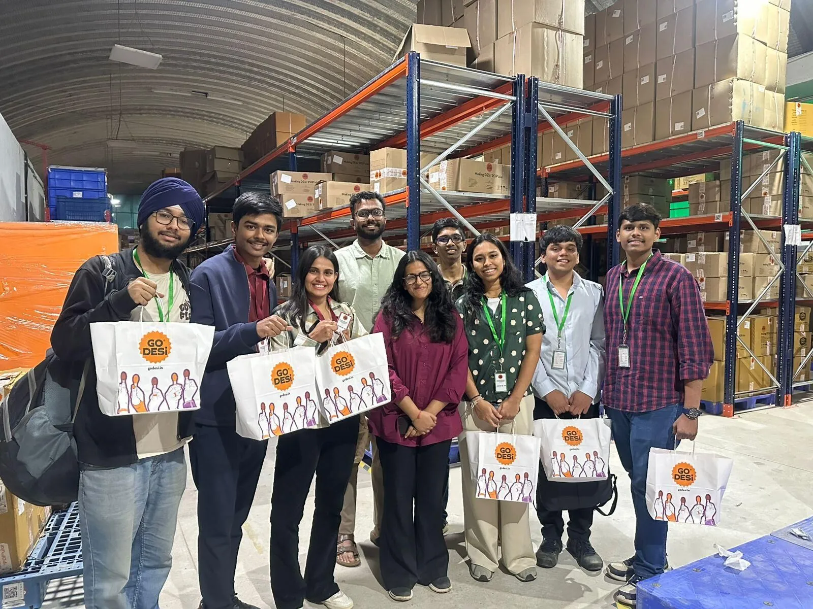 Mesa students on a factory visit